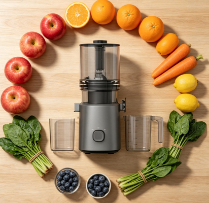 Fresh Smart HJ303 Juicer Masticating Lambat — Memungkinkan Anda untuk Mundur
