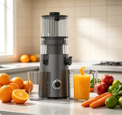 Juicer Masticating Cerdas Fresh HJ103A — Panggilan Anda. Mengikuti Anda.