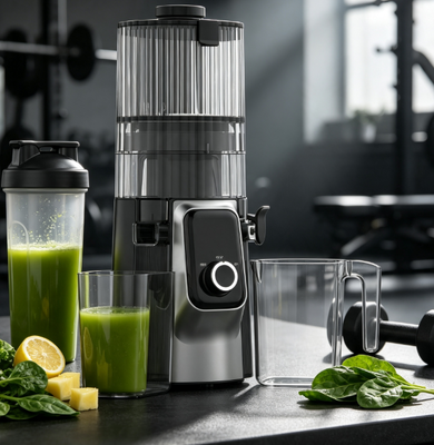 Anti-Oksidasi Juicer Rumah Tangga HJ102C, Tidak ada sisa mesh Mesin Pencet Buah